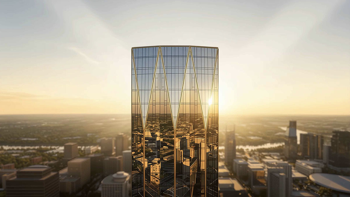 Paramount sales center rendering