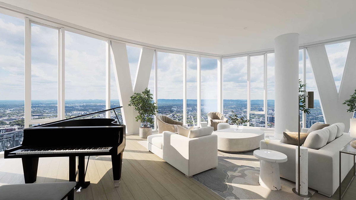 Penthouse under contract at Tony Giarratana's Paramount tower, poised to set record